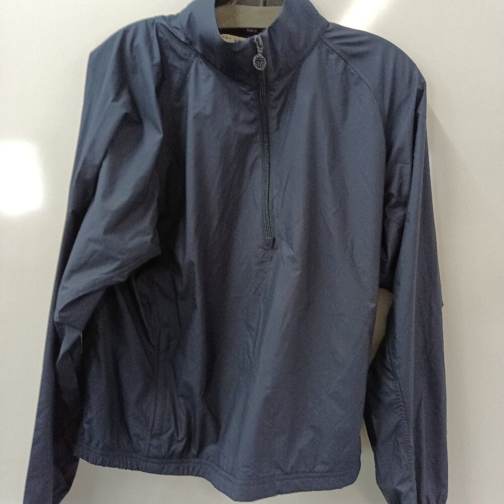 Tory Burch Sport Half Zip Wind Shirt Size S/P